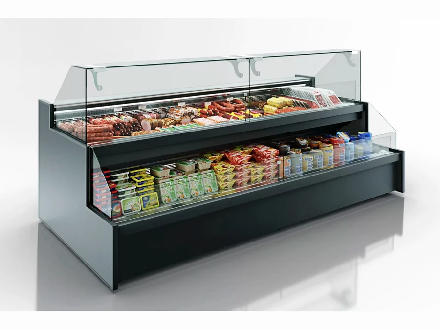 Banque réfrigérée pour charcuterie Creuse