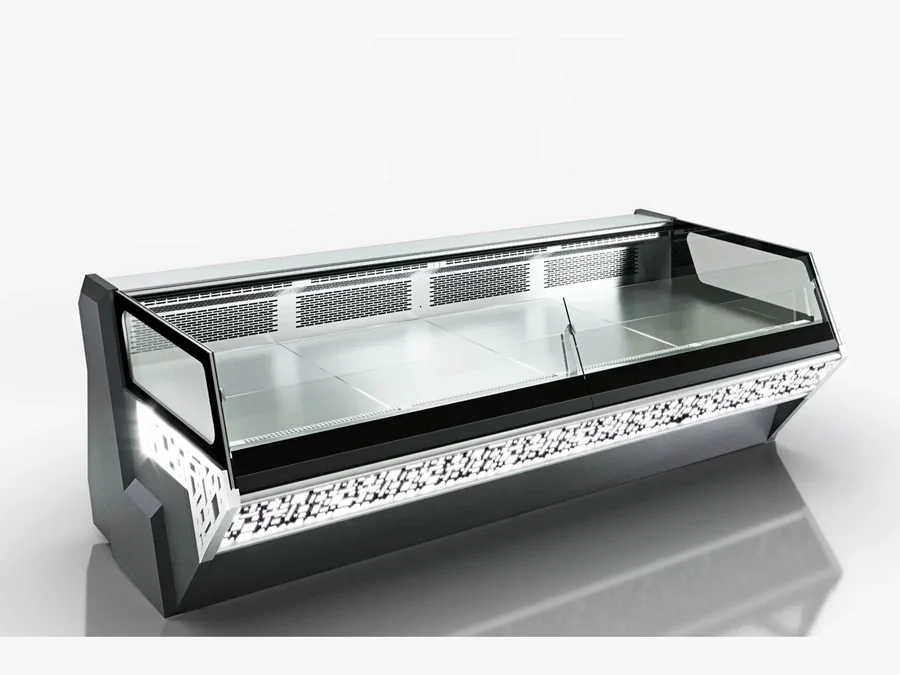 Vitrine de comptoir réfrigérée basse Creuse
